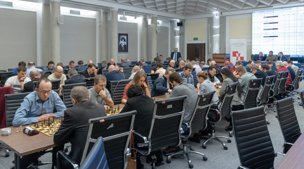 Wyniki turnieju szachów błyskawicznych 2018
